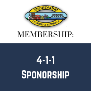 snohomish chamber of commerce event sponsorship