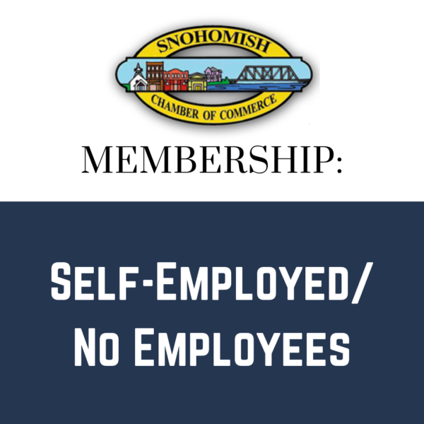 self employed no employees snohomish chamber of commerce
