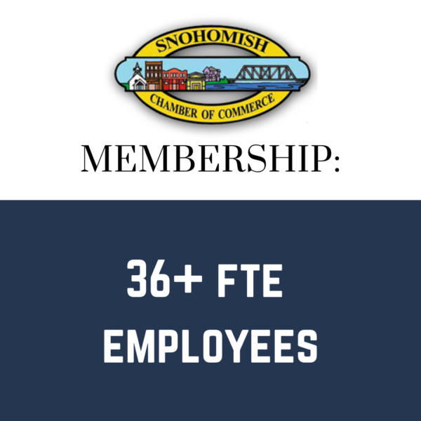 36+ FTE employees snohomish chamber of commerce
